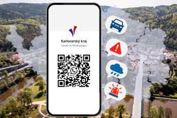 Karlovarský kraj spouští vlastní WhatsApp kanál