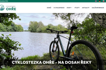 Cyklostezka Ohře má nový web