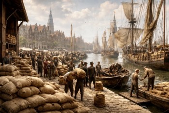 Amsterdam nehladověl. Jak Nizozemci ovládli chleba Evropy