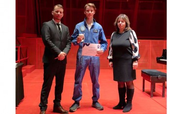 Student z Ostrova u startu rakety Artemis II.