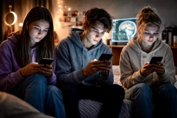 Děti na sociálních sítích. Nebezpečný a tichý experiment na mozku